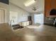 Corner view of a kitchen showing the sink, countertops and tile flooring at 2018 Misty Morning Dr, Winter Haven, FL 33880