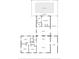 Layout showing the dimensions of the rooms, including the pool, bedrooms, living room, kitchen, and dining area at 2213 W Pilaklakaha Ave, Auburndale, FL 33823