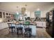 Bright kitchen with white cabinets and dark appliances at 2213 W Pilaklakaha Ave, Auburndale, FL 33823