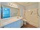 Bright bathroom featuring a spacious walk-in shower and vanity at 254 Winter Ridge Blvd # 254, Winter Haven, FL 33881