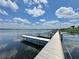 Community dock on the lake with boat slips at 254 Winter Ridge Blvd # 254, Winter Haven, FL 33881