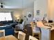 Open-concept layout seamlessly connects the kitchen and living area at 263 Reserve Dr, Davenport, FL 33896
