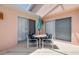 Outdoor patio with table and chairs, great for outdoor dining and entertaining at 263 Reserve Dr, Davenport, FL 33896