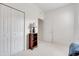 Bright bedroom with closet and bookcase, perfect for storage and personal style at 351 Enclave Dr # 94, Lakeland, FL 33803