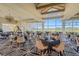 Elegant dining room featuring scenic golf course views and sophisticated decor at 351 Enclave Dr # 94, Lakeland, FL 33803