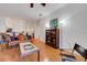 Hardwood floors throughout the house with a large living area open to the rest of the home at 351 Enclave Dr # 94, Lakeland, FL 33803