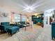Bright living room featuring stylish furniture and decorative rug at 3705 Pine Cir, Lake Wales, FL 33898
