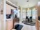 Spacious kitchen with breakfast nook, large window and stainless steel appliances at 380 Niblick Cir, Winter Haven, FL 33881