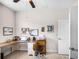 Office space with light wood floors and a built in desk at 4100 Martindale Loop, Winter Haven, FL 33884