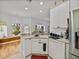 Bright kitchen with stainless steel appliances and sitting area at 4356 Ashton Club Dr, Lake Wales, FL 33859