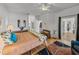 Large main bedroom with wood floors, outdoor access, and a well-lit interior at 4356 Ashton Club Dr, Lake Wales, FL 33859