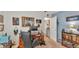 Comfortable home office with ample shelving and space for working at 527 Duchess Dr, Lakeland, FL 33803