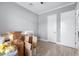 Utility room features hardwood floors, natural lighting, and neutral colored walls at 607 S 16Th St, Haines City, FL 33844