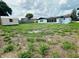Expansive backyard with a storage shed, offering plenty of space for gardening and outdoor entertaining in a private setting at 655 E Sanford St, Lake Alfred, FL 33850