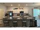 Modern kitchen featuring granite countertops and stainless steel appliances at 832 Vienna Dr, Winter Haven, FL 33884
