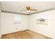 This bedroom includes wall to wall carpet, ceiling fan and two windows at 109 Dakota Ave, St Cloud, FL 34769