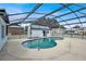 The backyard has a screened pool, shed, and privacy fence, great for entertaining at 109 Dakota Ave, St Cloud, FL 34769