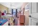 Bright bedroom featuring hardwood floors and stylish decor for a cozy and inviting space at 114 Belmont Dr, Winter Haven, FL 33884