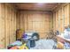 Unfinished basement featuring exposed framing, a concrete floor, and ample space for storage or customization at 1273 Scrub Jay Trl, Frostproof, FL 33843