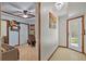 Welcoming entryway leading to bedroom and office space at 1273 Scrub Jay Trl, Frostproof, FL 33843