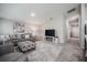 Living room with neutral color pallet and comfortable seating at 1719 Durden Dr, Winter Haven, FL 33880