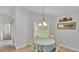 Breakfast nook featuring a round table with seating for four at 204 Walkers Point Dr, Auburndale, FL 33823