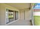 The screened lanai provides a relaxing outdoor space with convenient access to the backyard at 204 Walkers Point Dr, Auburndale, FL 33823