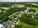 Aerial view showcasing the property's proximity to nearby shopping centers and local infrastructure at 2480 Avenue E Sw, Winter Haven, FL 33880