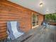 Exterior deck features wood walls and ceilings, with a view at 2530 Arbuckle Shores Rd, Frostproof, FL 33843