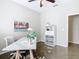 Bright office features a modern desk, stylish decor, and ample natural light at 481 Kensington View Dr, Winter Haven, FL 33880