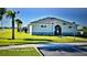 Community clubhouse with well maintained lawns, ample parking, and easy access for residents and visitors at 716 Vittorio Dr, Winter Haven, FL 33884