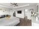 Large main bedroom showing ensuite bathroom and connecting kitchen access at 716 Vittorio Dr, Winter Haven, FL 33884