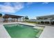 Backyard with pool and spa steps at 7929 Ashley Pointe Dr, Lakeland, FL 33810