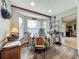 Charming breakfast nook featuring a bay window and seating for four at 8640 Firestone Cir, Clermont, FL 34711