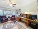 Home office space with a desk and decor at 8640 Firestone Cir, Clermont, FL 34711