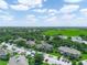 Elevated view of real estate showcasing green space and community parking at 1102 Eagle Pond Dr # 1102, Winter Haven, FL 33884