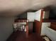 Attic features a built-in platform with drawers at 1805 S Lake Reedy Blvd, Frostproof, FL 33843