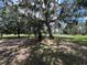 Expansive lot featuring mature trees draped with Spanish moss, creating a serene and picturesque setting at 1805 S Lake Reedy Blvd, Frostproof, FL 33843