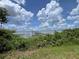 Picturesque waterfront view featuring a serene lake with a dock and lush greenery on the shoreline at 1805 S Lake Reedy Blvd, Frostproof, FL 33843