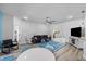 Open floor plan of the living area, showcasing the kitchen and dining area at 185 St Thomas Dr, Mulberry, FL 33860