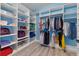 Spacious walk-in closet features ample shelving and rod space at 185 St Thomas Dr, Mulberry, FL 33860