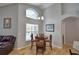 Charming dining area features a view to the swimming pool at 2350 Paulette Dr, Haines City, FL 33844