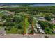 Aerial view displays the generous lot size and proximity to surrounding amenities and major roadways at 407 Snively Ave, Winter Haven, FL 33880