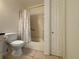 The bathroom features a shower/tub combo and a toilet at 4469 Turnberry Ln, Lake Wales, FL 33859