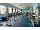 Spacious gym with modern equipment and floor to ceiling windows at 5340 Nicklaus Dr, Winter Haven, FL 33884
