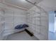 Walk-in pantry with installed metal shelving at 5340 Nicklaus Dr, Winter Haven, FL 33884