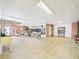 This spacious building lobby features tile floors, seating, and secure mailboxes at 700 Mirror Nw Ter # 702, Winter Haven, FL 33881