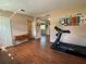 Spacious living room with hardwood floors and natural light at 816 Casselberry Dr, Lake Wales, FL 33853