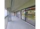 Covered patio with sliding glass doors offering indoor-outdoor living at 816 Pinewood Ct # 3126, Haines City, FL 33844