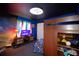 room featuring a space theme, bunk beds and large cosmic mural at 10708 Belo Horizonte Ave, Clermont, FL 34711